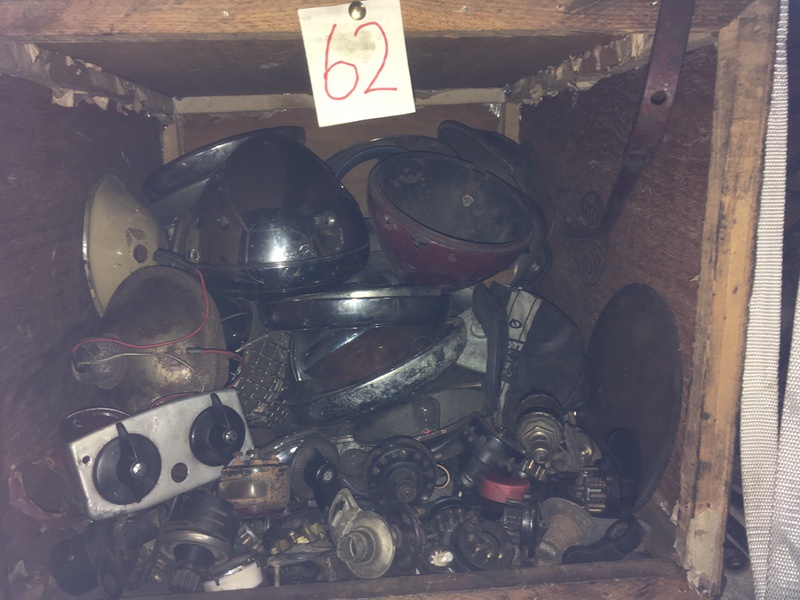 Tea Chest 62. Headlamps and switches